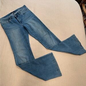 Banana Republic Women’s Light to Medium Blue Wide Leg Jeans 30/10